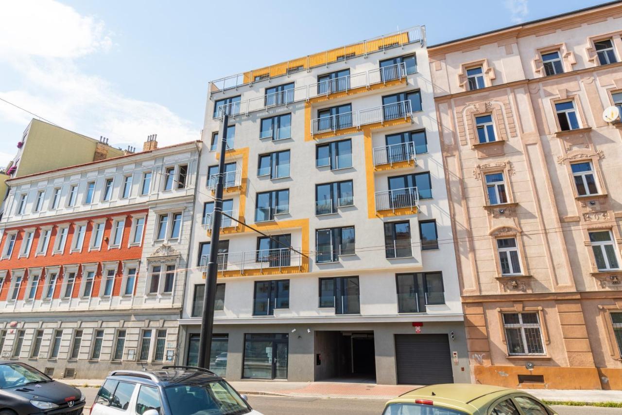 Brand New Studio Apartment #51 With Free Secure Parking In The Center Prague Exterior photo